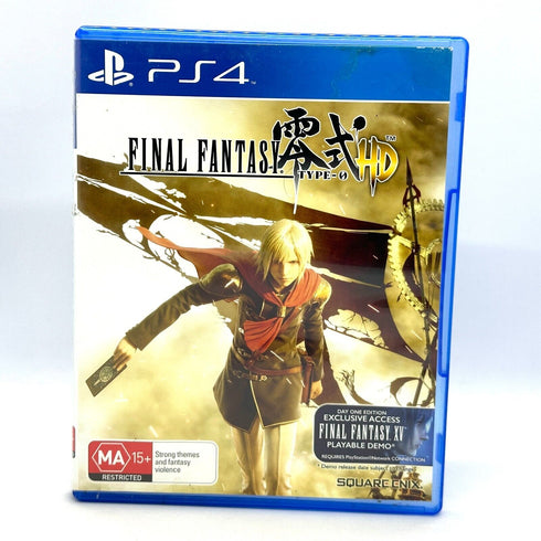 Final Fantasy Type-0 HD - CASE ONLY - PlayStation 4 / PS4 Game